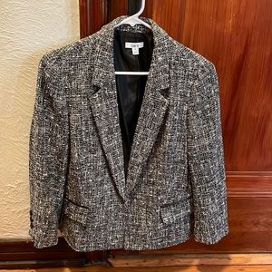Bar III Tweed Blazer